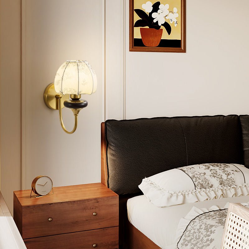 Amelie Art Florale Métal Bois Applique Murale