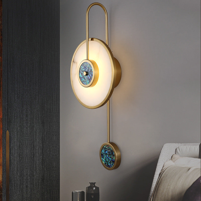Arisha Applique murale de couleur Lumière pour allée d'escalier de luxe Lampe créative