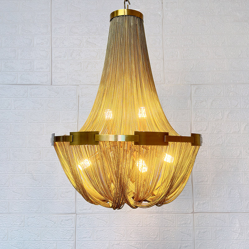 Solara Chandelier Tassel Aluminum Chain - Letslighting