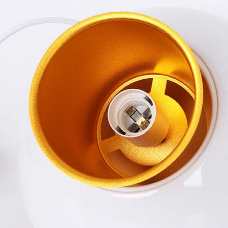 Arisha Suspension LED, Noir & Blanc, D 25/35CM