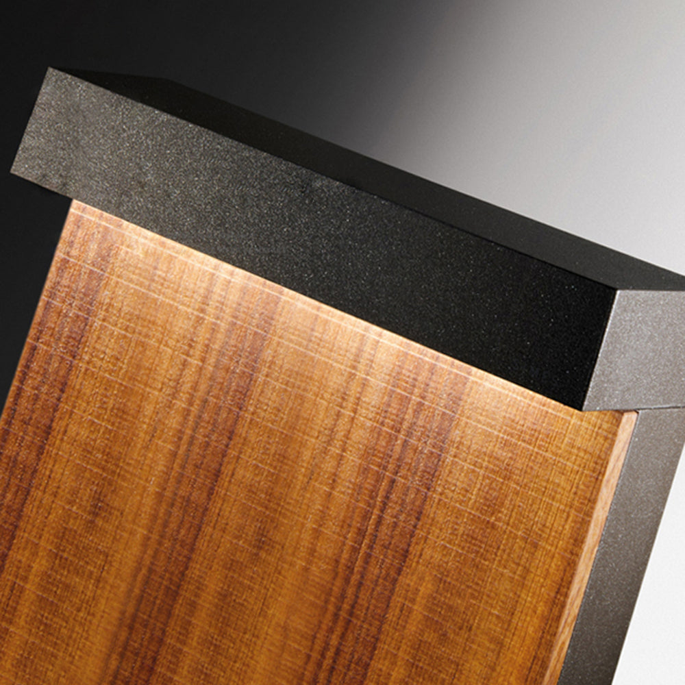 Ray Extérieure Géométrique Minimaliste, Métal, Bois, Extérieur