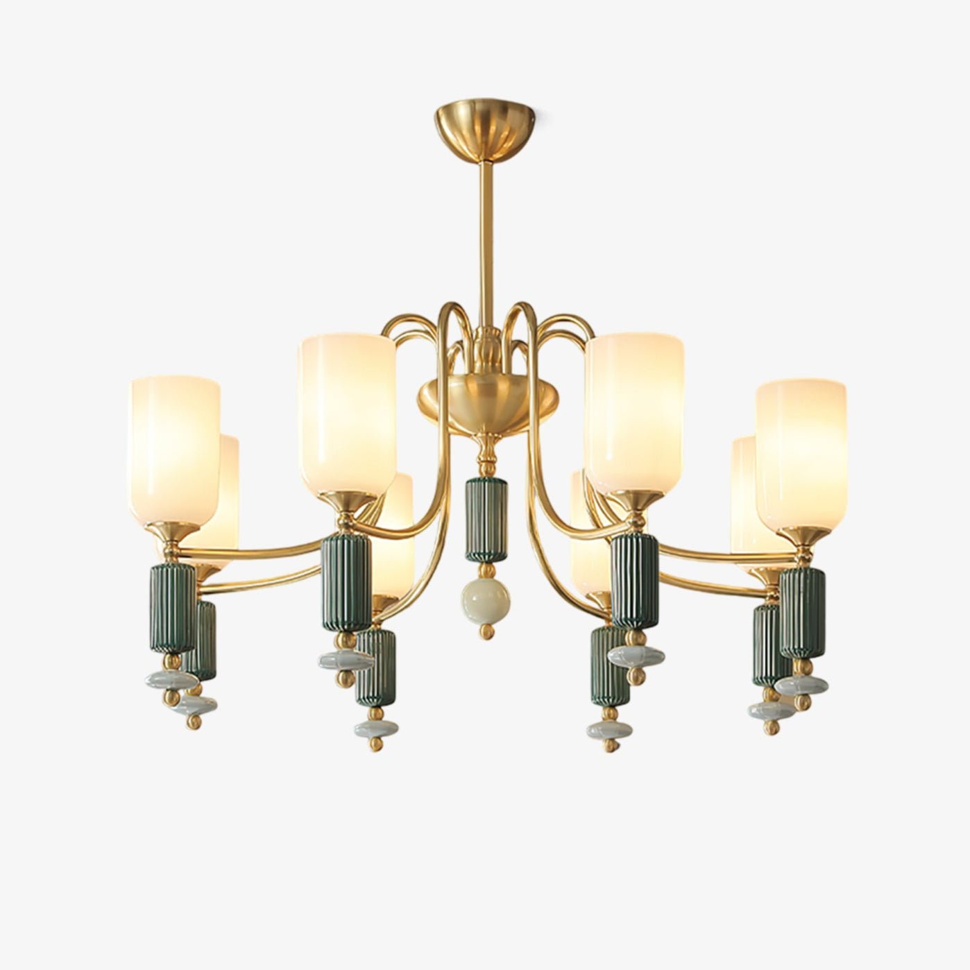Luceren Ceramic Chandelier - Vakkerlight