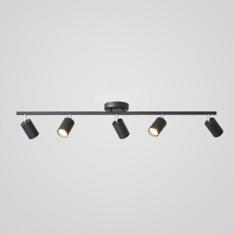 Aim Moderne LED Plafonnier  Noir/Blanc/Or Métal Chambre à coucher