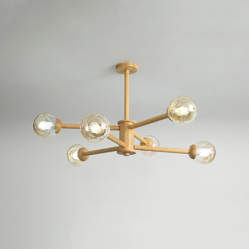 Ritta Suspension Bulle Transparente, Tête 6/8