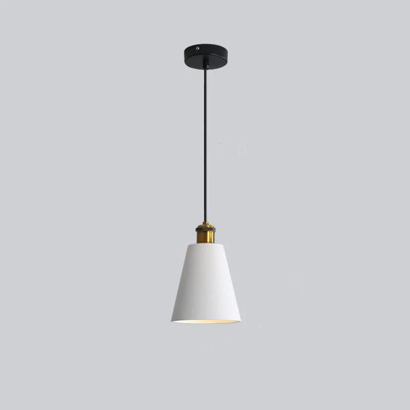 Aira Luminaires Suspension Nordique Blanc/Orange/Noir/Gris, Salon