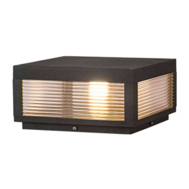 Ray Lampe de Poteau avec Rayures Horizontales