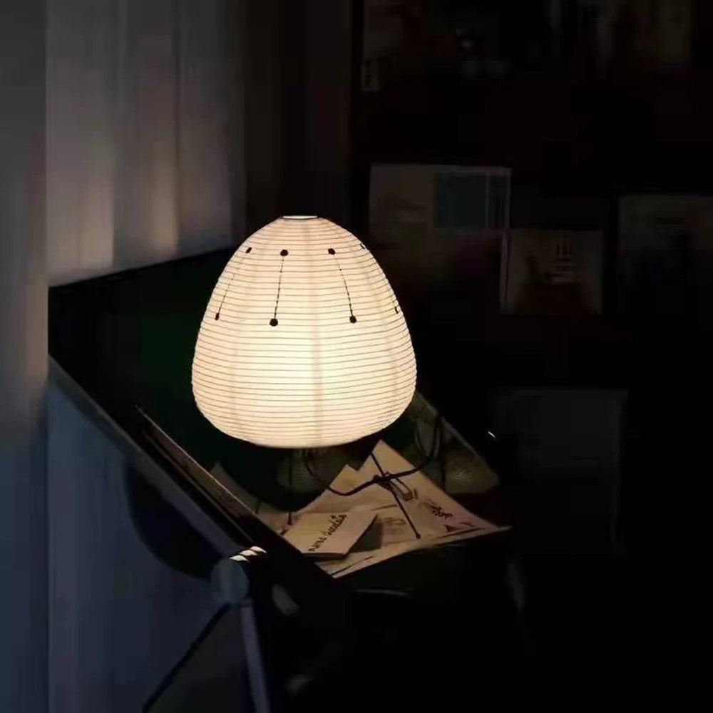 Ritta Intérieur Lampadaire Moderne Papier/Métal Blanc Salon/Bureau