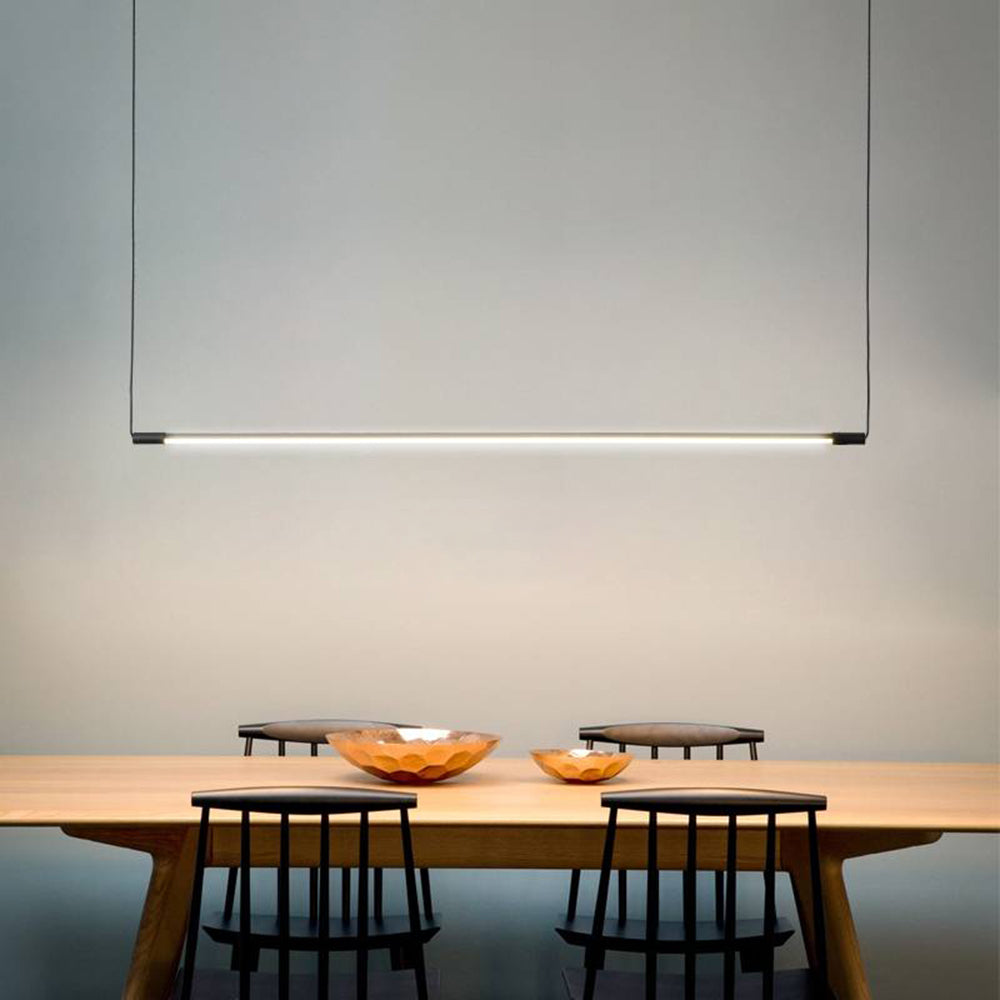 Arisha Suspension Linéaire Minimaliste Noir Chambre