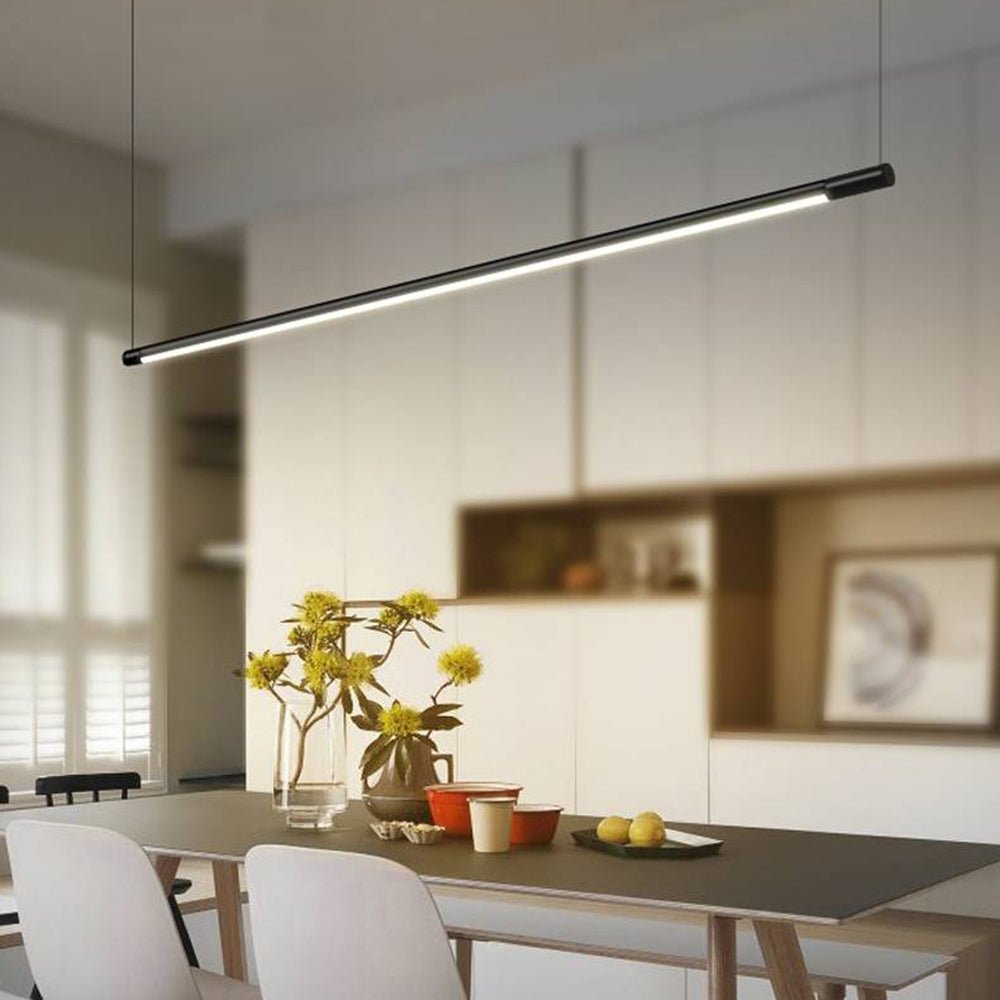 Arisha Suspension Linéaire Minimaliste Noir Chambre