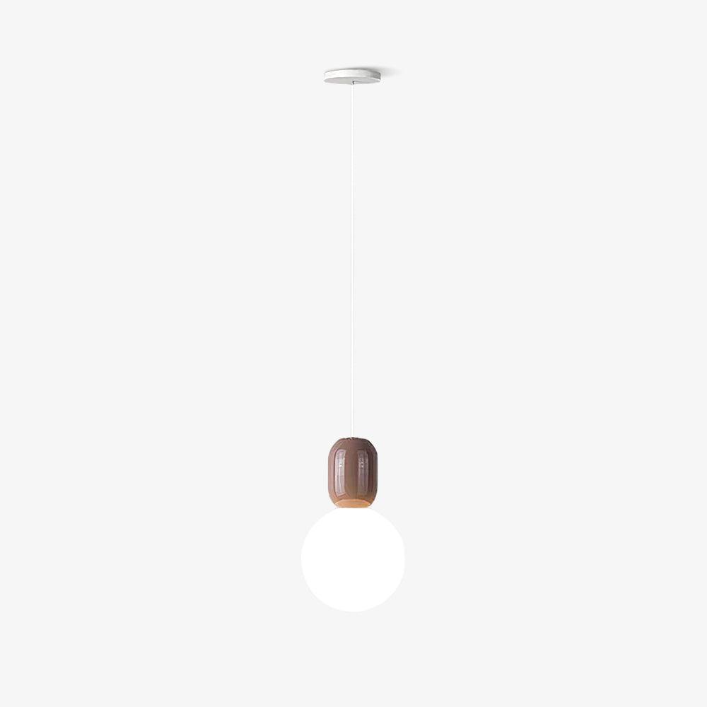 Acrylic Two Ball Pendant Light - Blowlighting