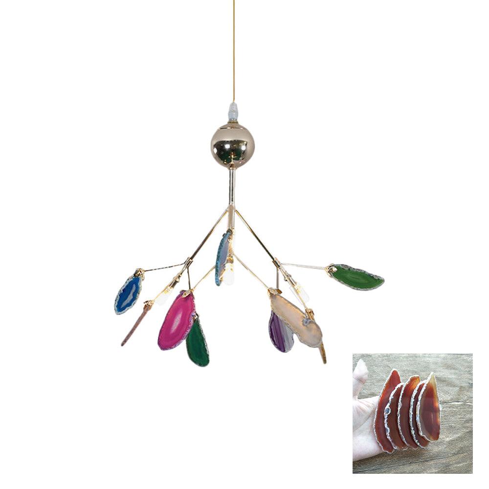 Agate Flake Chandelier - Blowlighting