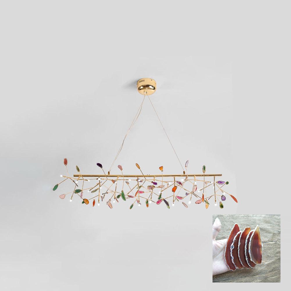 Agate Flake Chandelier - Blowlighting