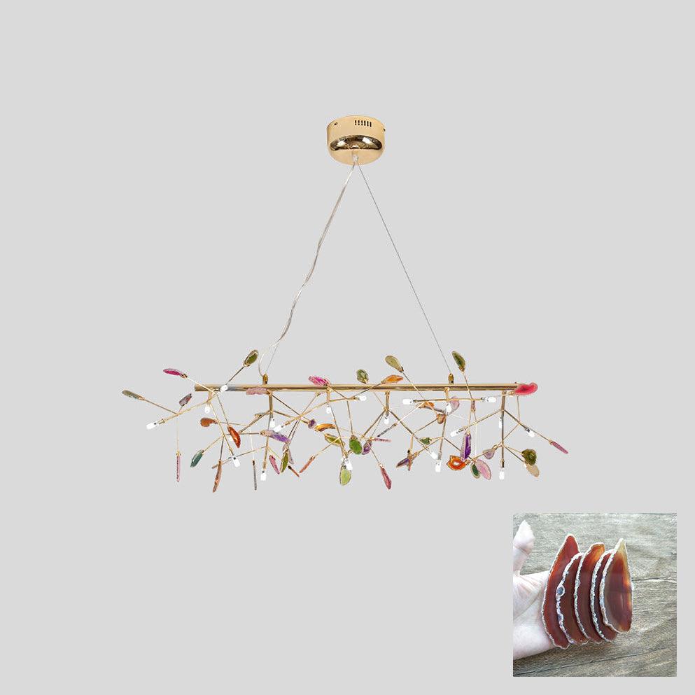 Agate Flake Chandelier - Blowlighting