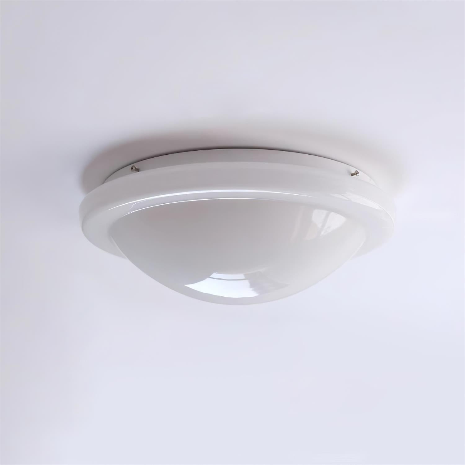 Aire Ceiling Lamp Flush Mount Glass Dome Minimalist - Letslighting