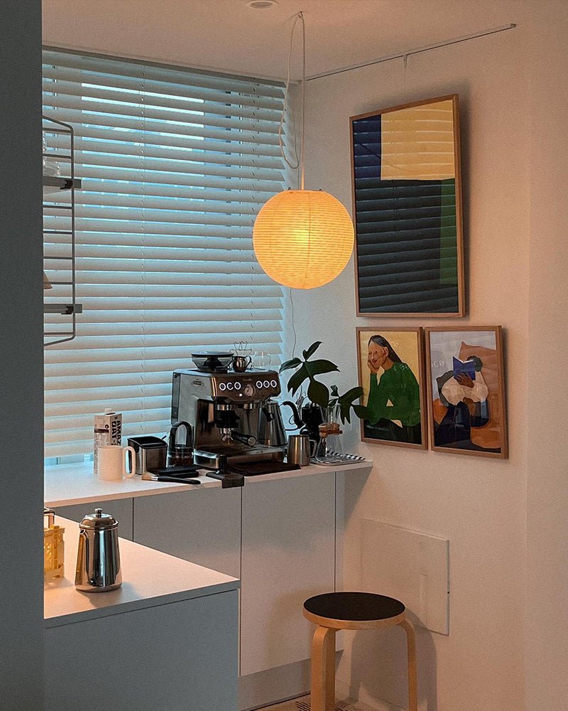 Pileo Japanese Paper Lantern Pendant Lamp - Letslighting