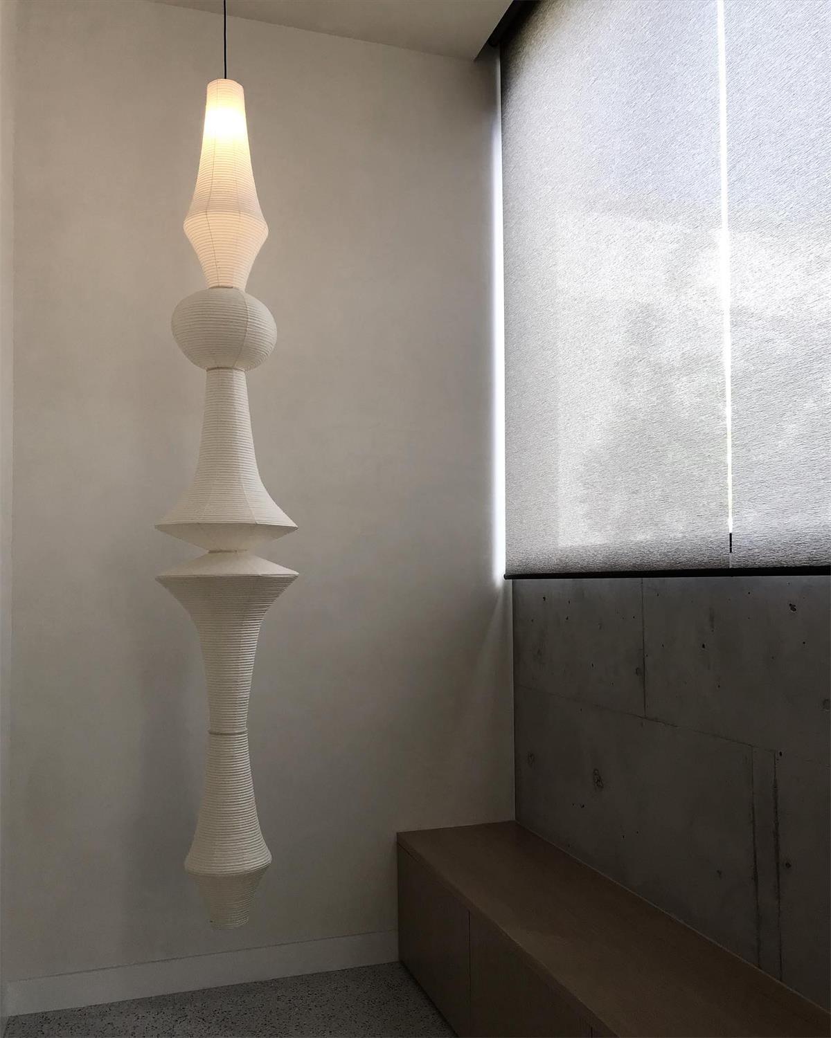 Zyora Sculptural Paper Pendant Lamp - Letslighting