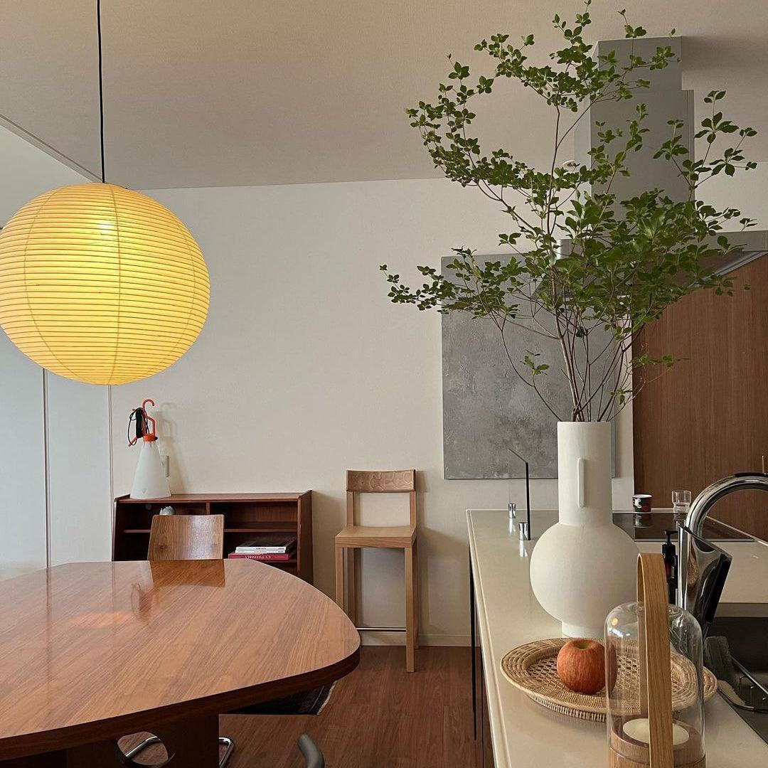 Washi Paper Round Series Pendant Lamp - Blowlighting