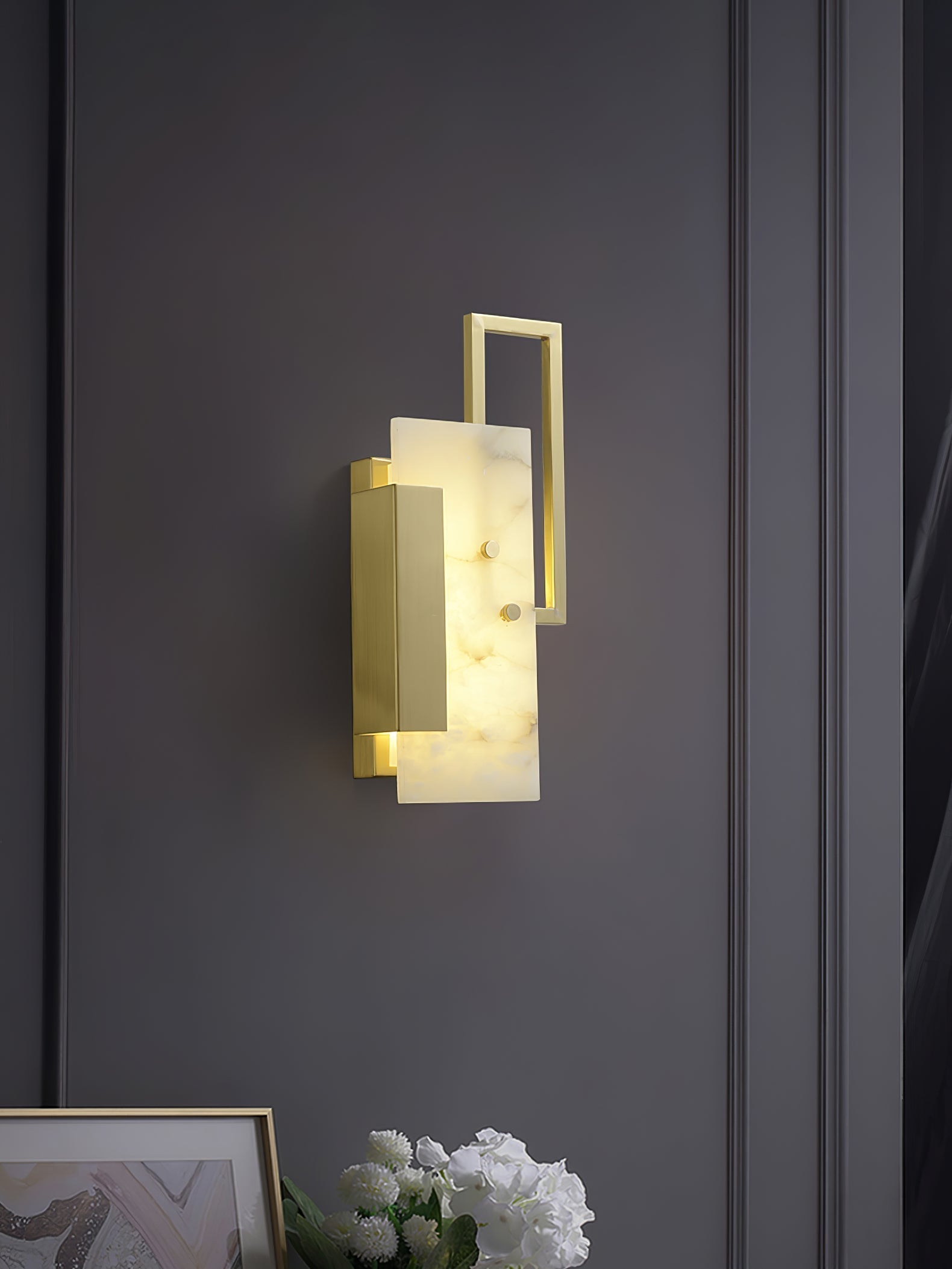 Orion Alabaster Wall Lamp - Letslighting