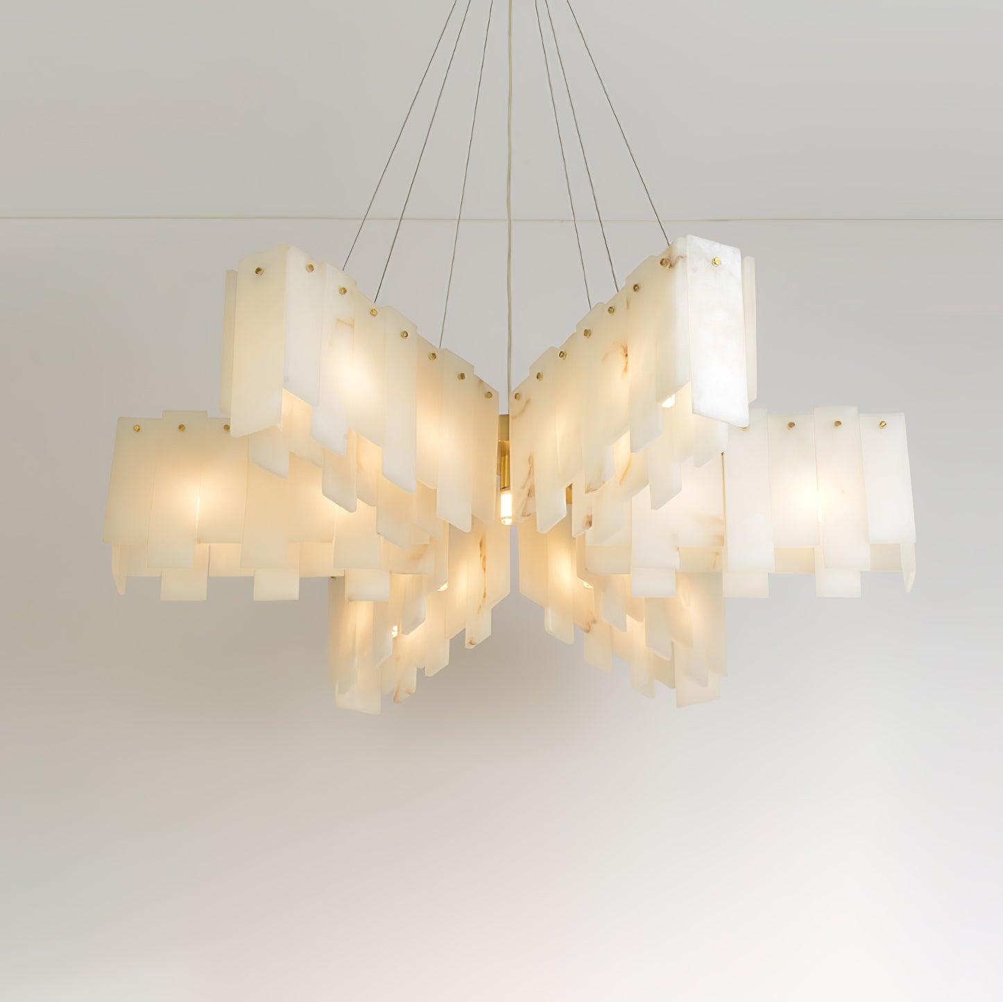 Vevelila Alabaster Chandelier - Letslighting
