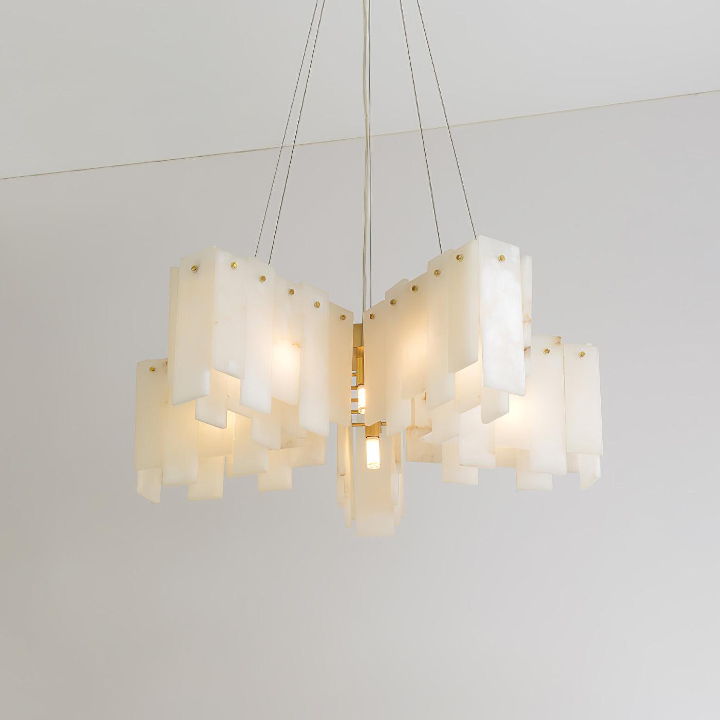 Vevelila Alabaster Chandelier - Letslighting