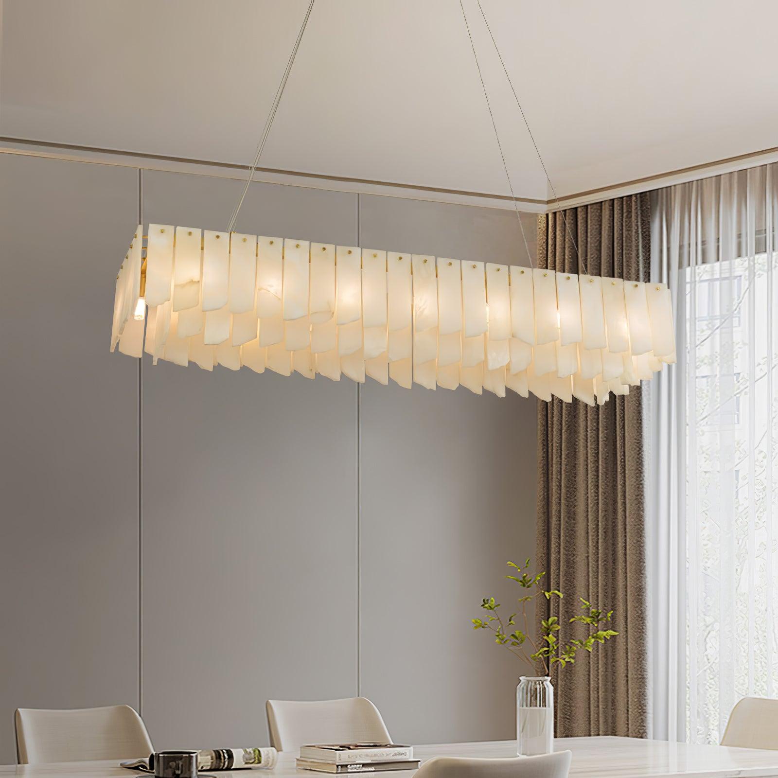 Vevelila Alabaster Chandelier - Letslighting