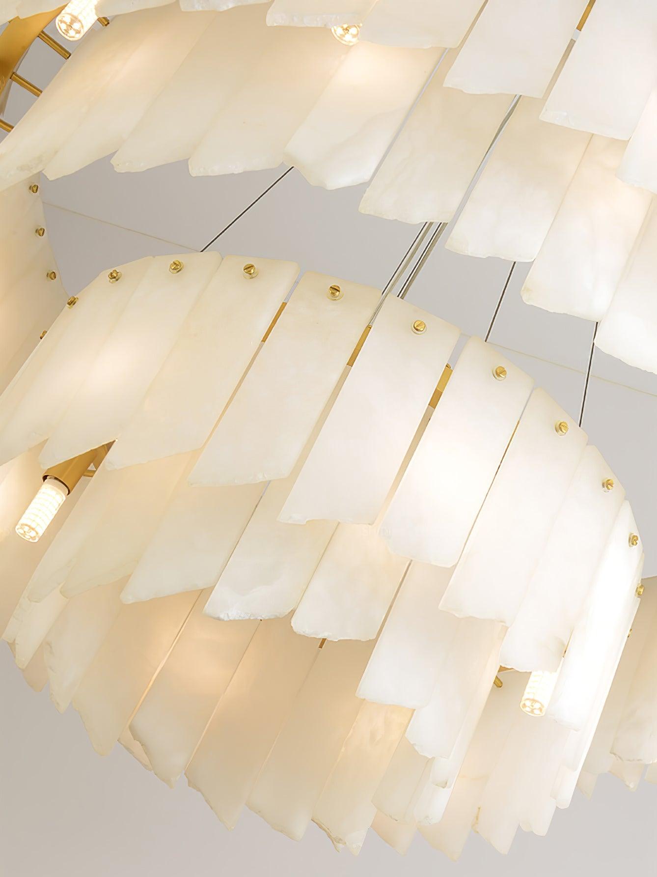 Vevelila Alabaster Chandelier - Letslighting
