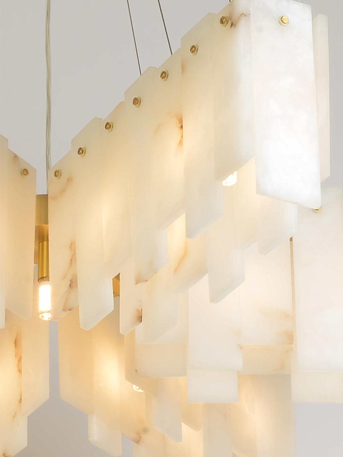 Vevelila Alabaster Chandelier - Letslighting