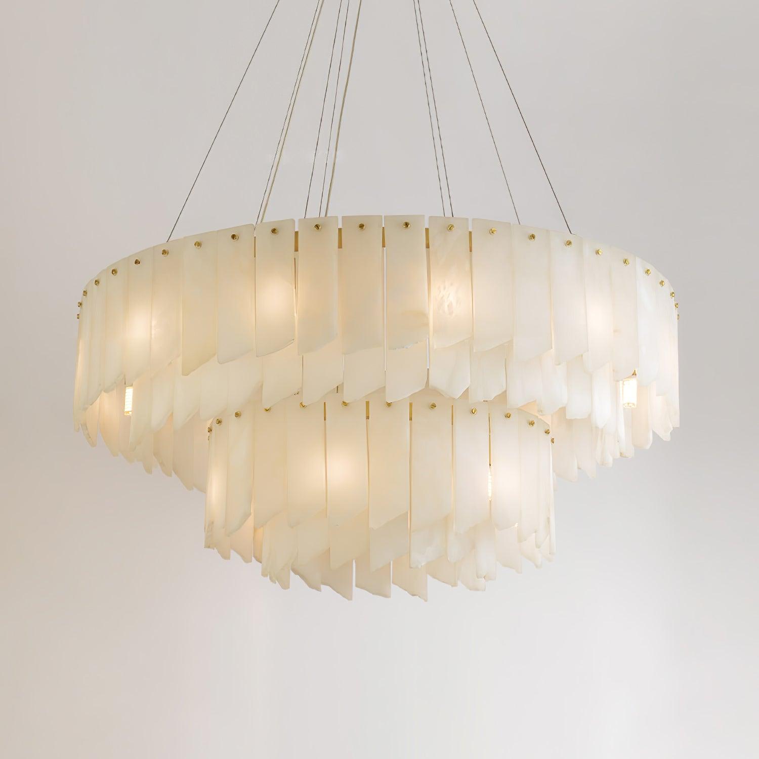 Vevelila Alabaster Chandelier - Letslighting