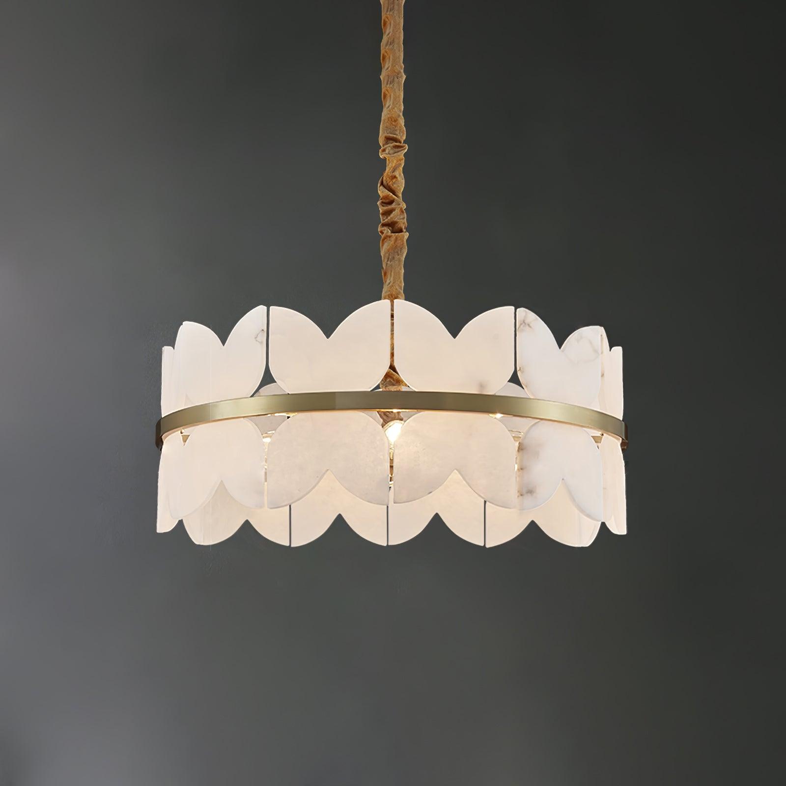 Seraphina Vintage Alabaster Chandelier - Letslighting