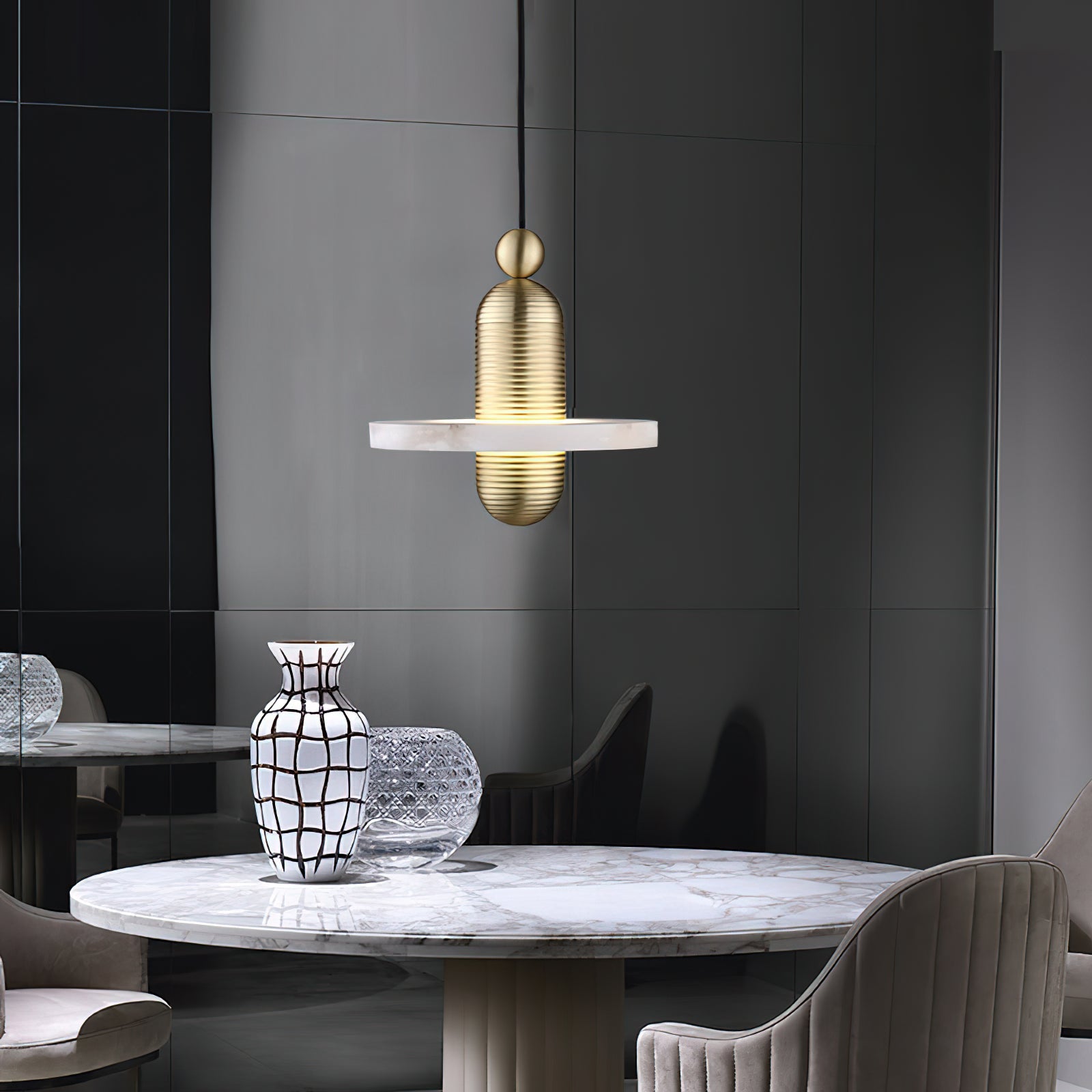 Ildvuvye Individual Creativity Comet Metal Pendant Lamp - Lamp Copper