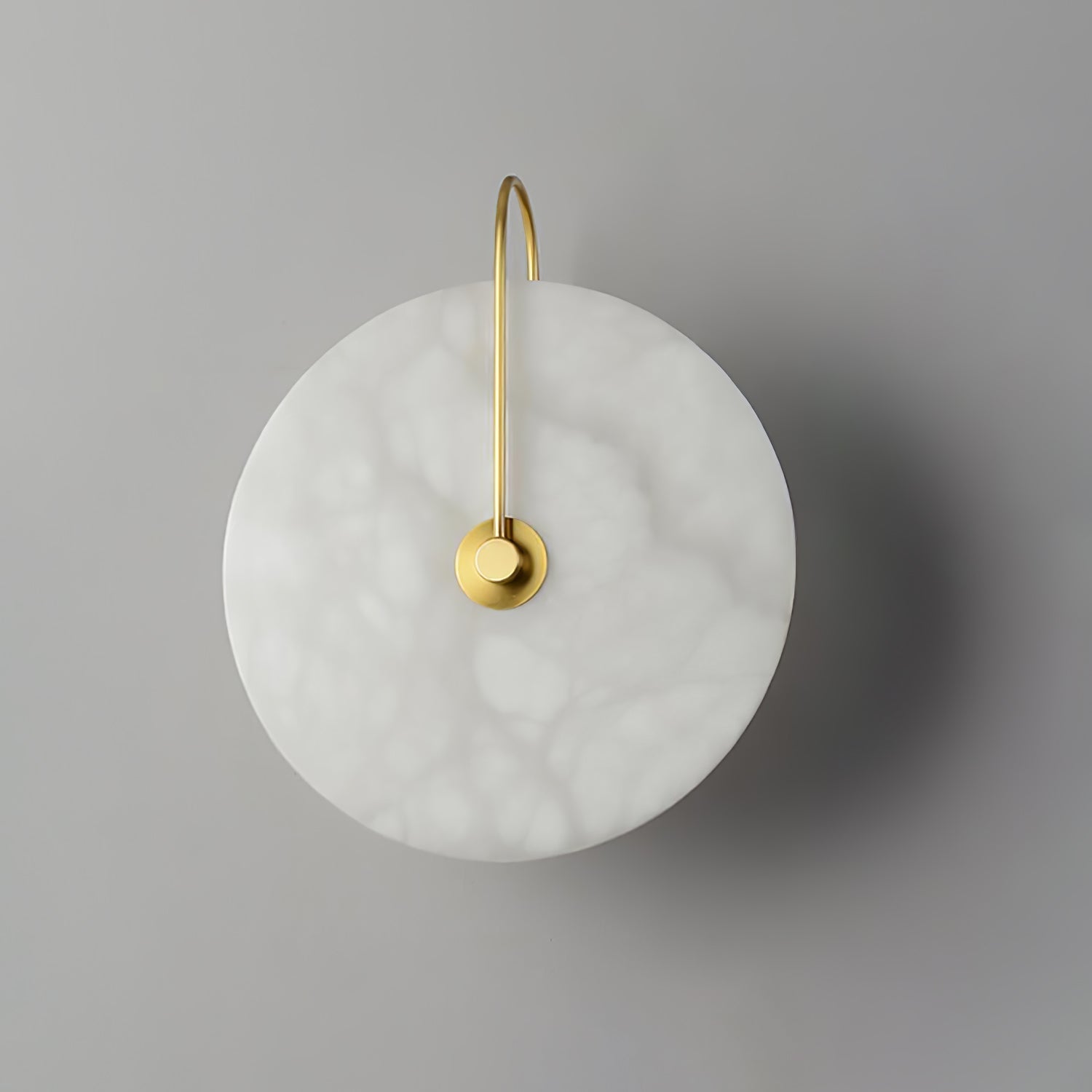 Elaris Alabaster Globe Wall Lamp - Blowlighting
