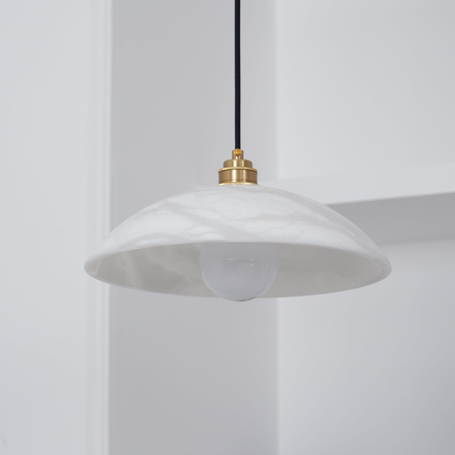 Ljomuvyd Individual Creativity Dome Metal Pendant Light - Lamp Copper
