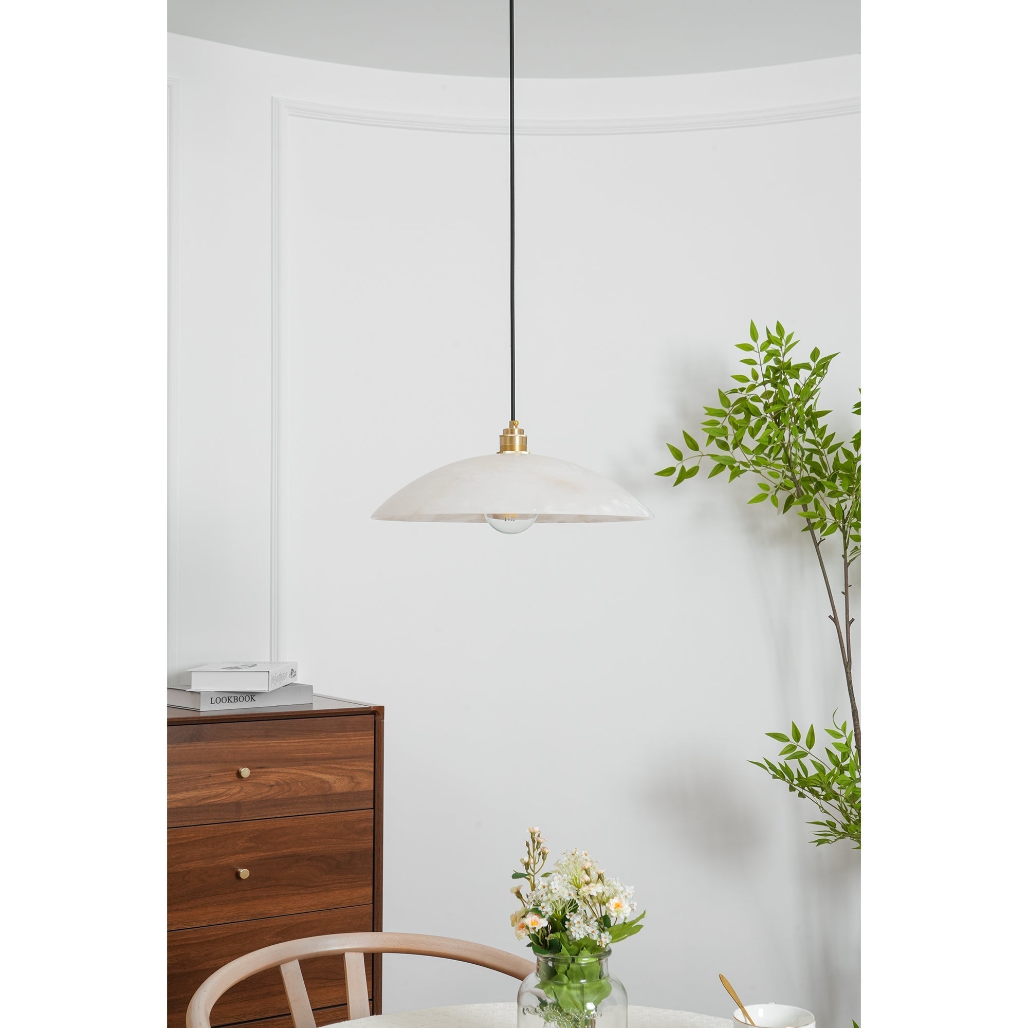 Orcariel Alabaster Pendant Light - Letslighting
