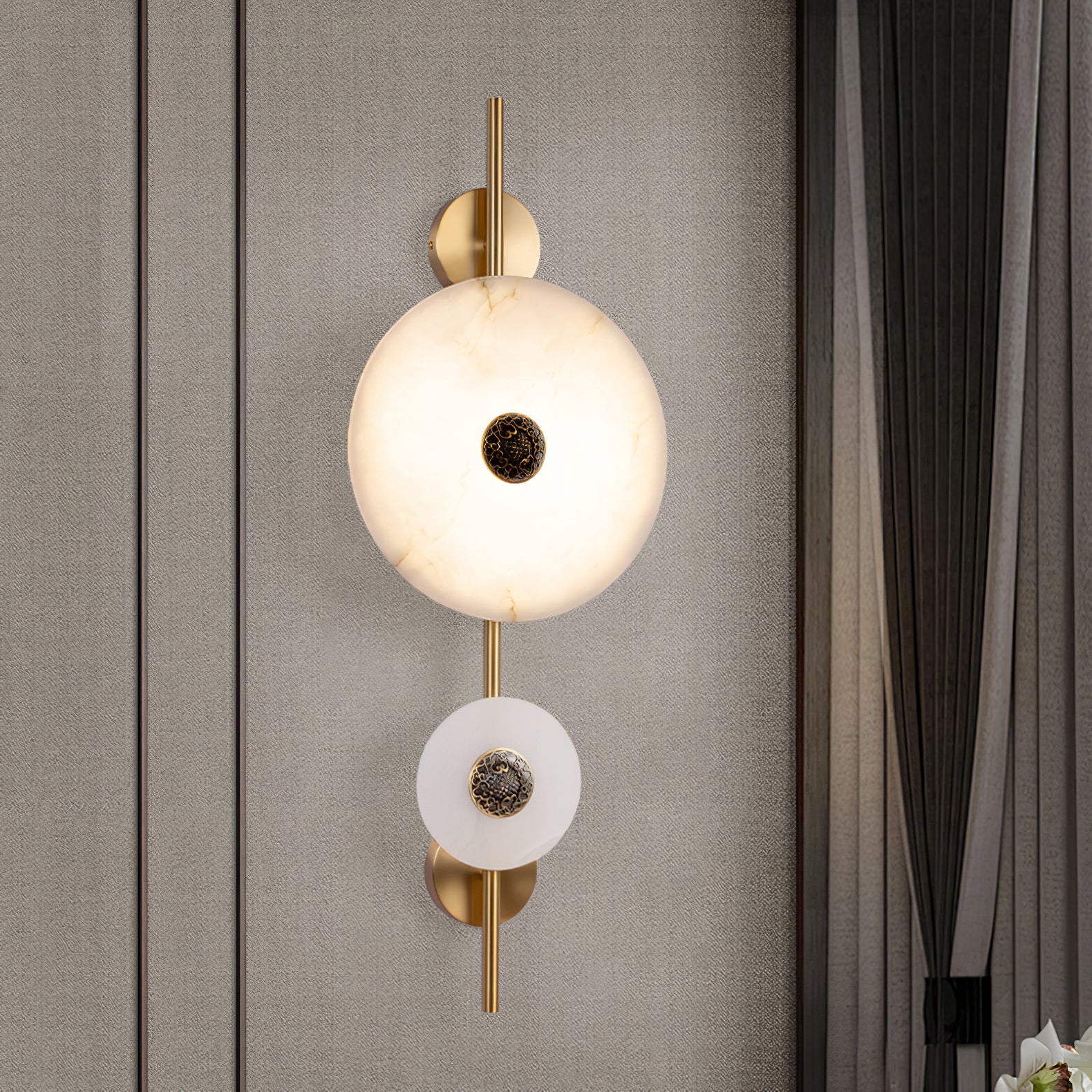 Evadne Alabaster Wall Lamp - Letslighting