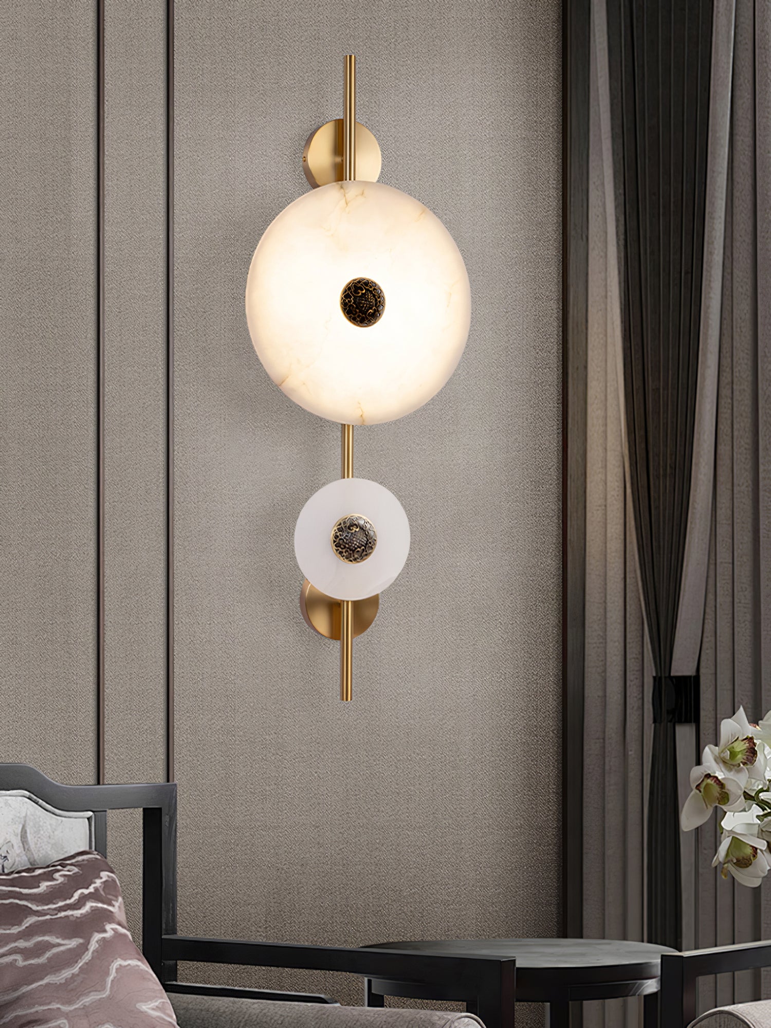 Evadne Alabaster Wall Lamp - Letslighting