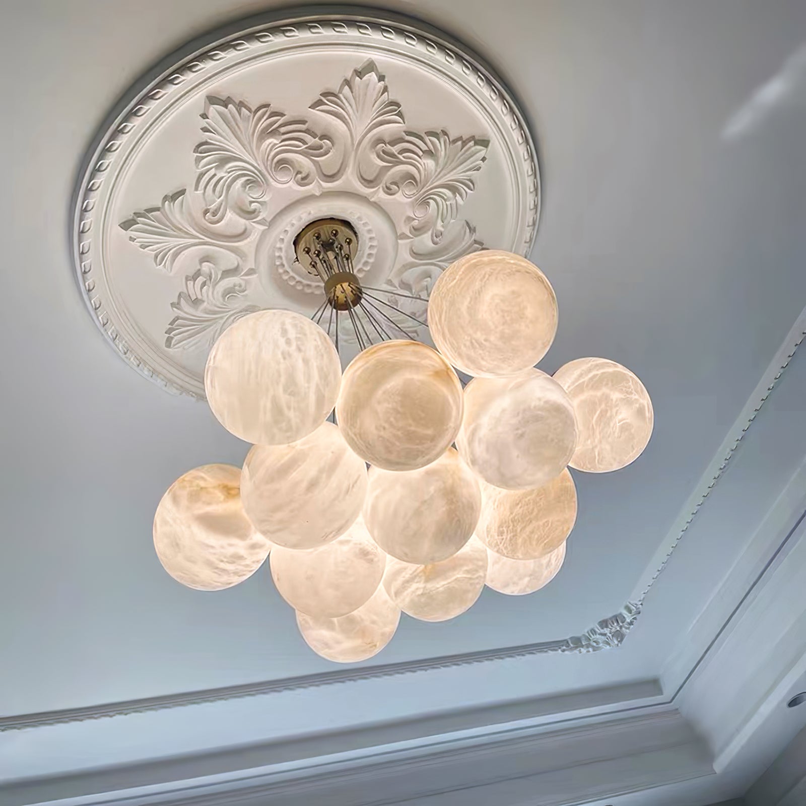 Zovenila Alabaster Chandelier - Letslighting