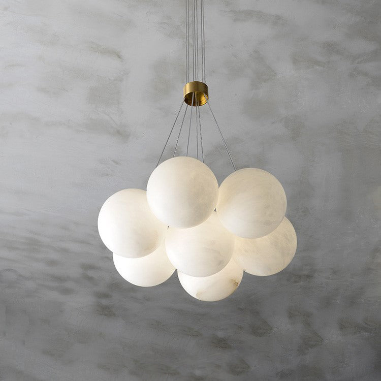 Norduvyd Individual Creativity Lunar Metal Chandelier - Lamp Copper