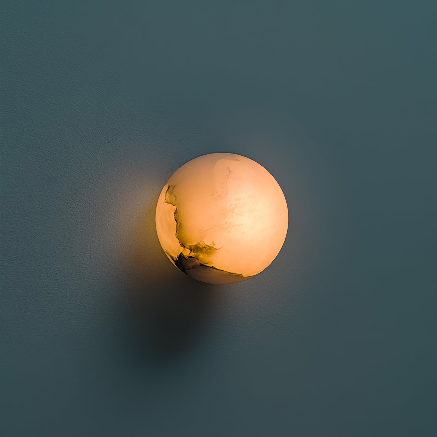 Vevinir Alabaster Globe Wall Light - Letslighting