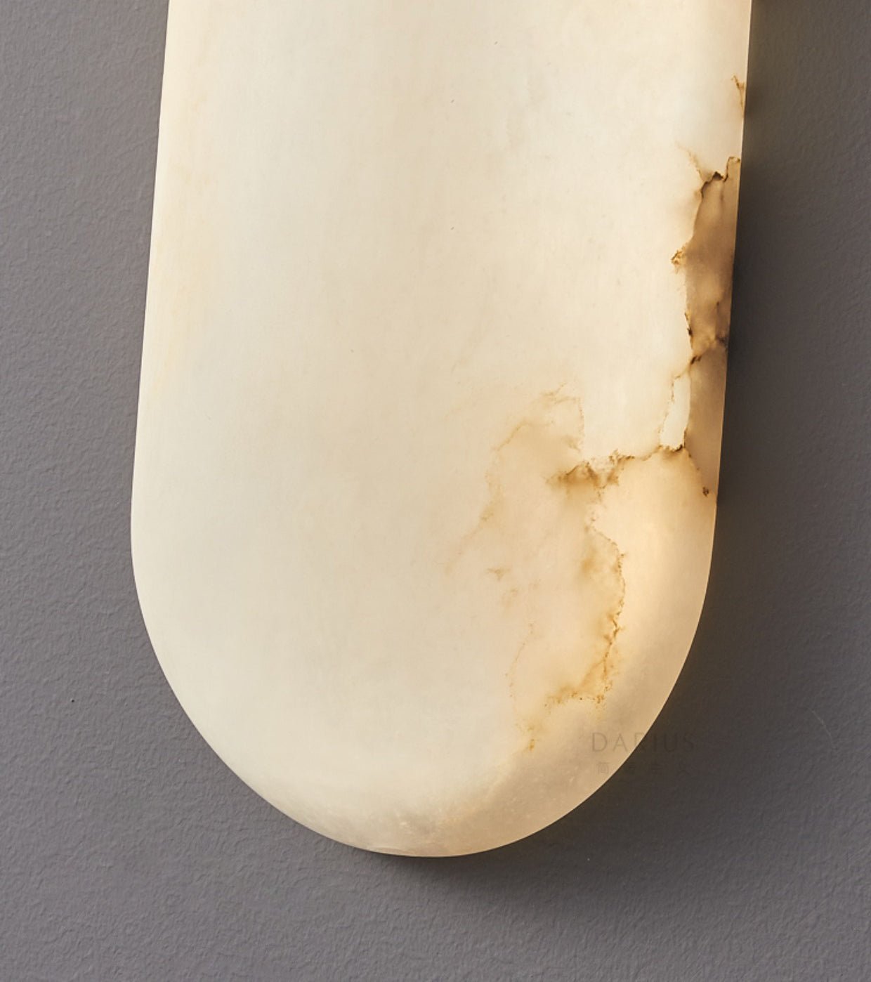 Ostruvyd Luxury Pill Alabaster Wall Lamp - Lamp Copper