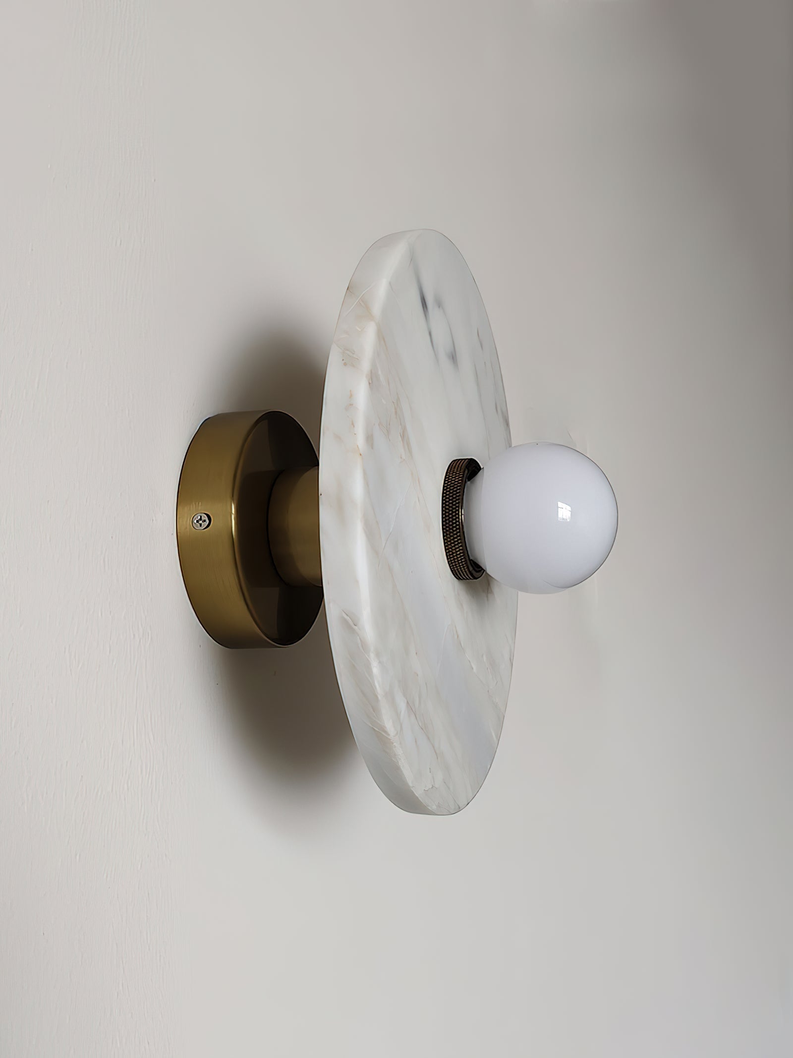 Tinduvyn Modern Minimalist Marble Wall Lamp - Lamp Copper