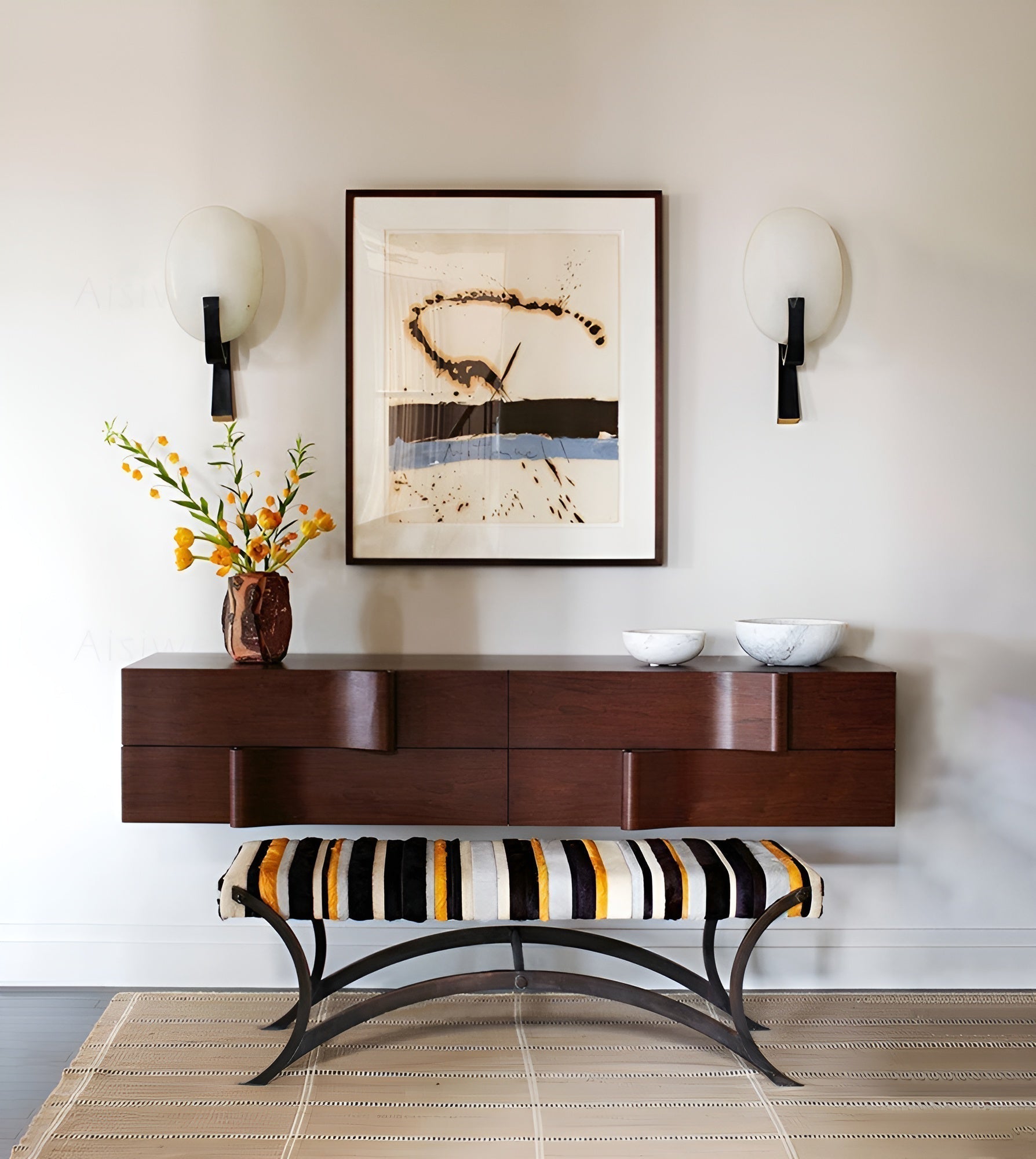 Selene Modern Alabaster Wall Lamp - Letslighting