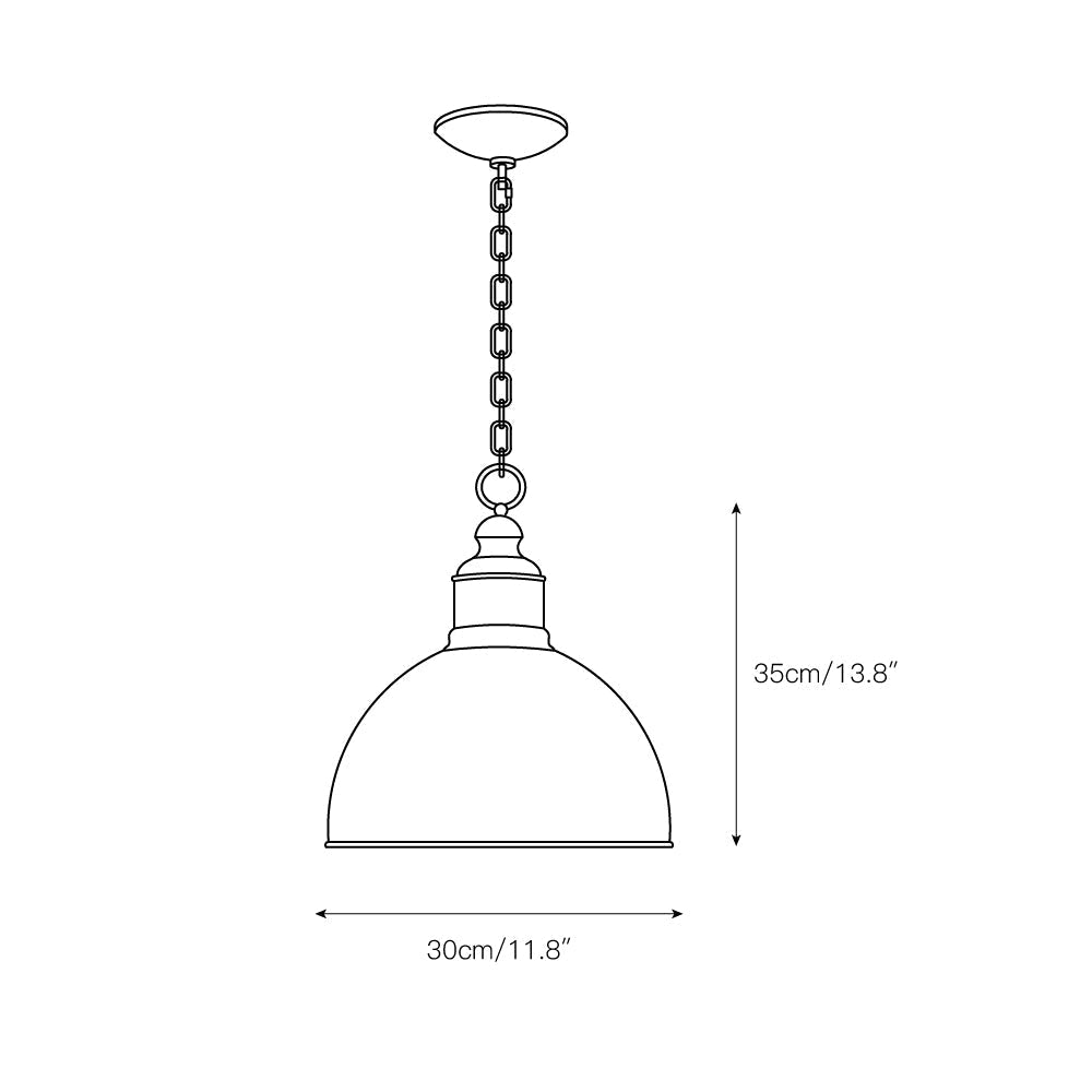 Xenuvyi Individual Creativity Metal Pendant Light - Lamp Copper