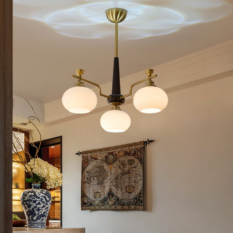 Alistair Sphere Chandelier - Blowlighting