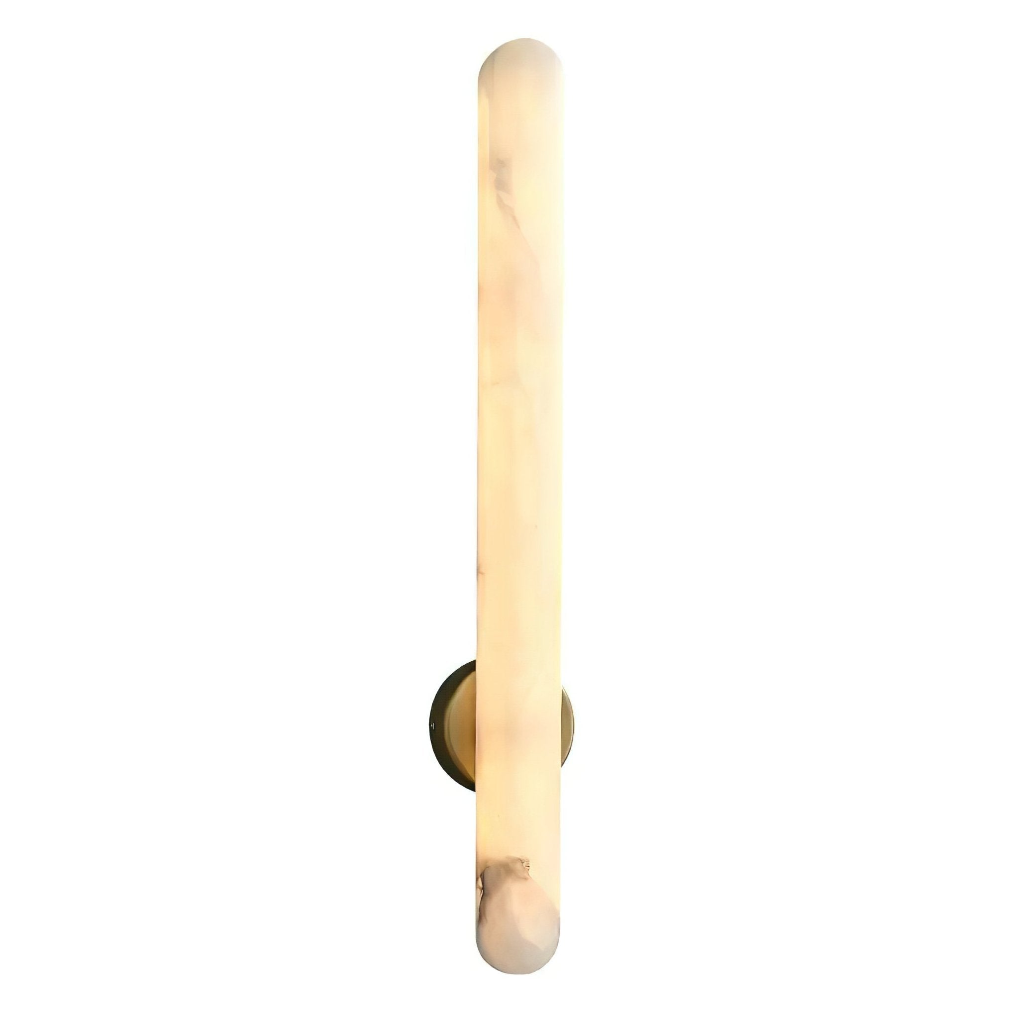Elvenira Cylindrical Alabaster Wall Light - Letslighting
