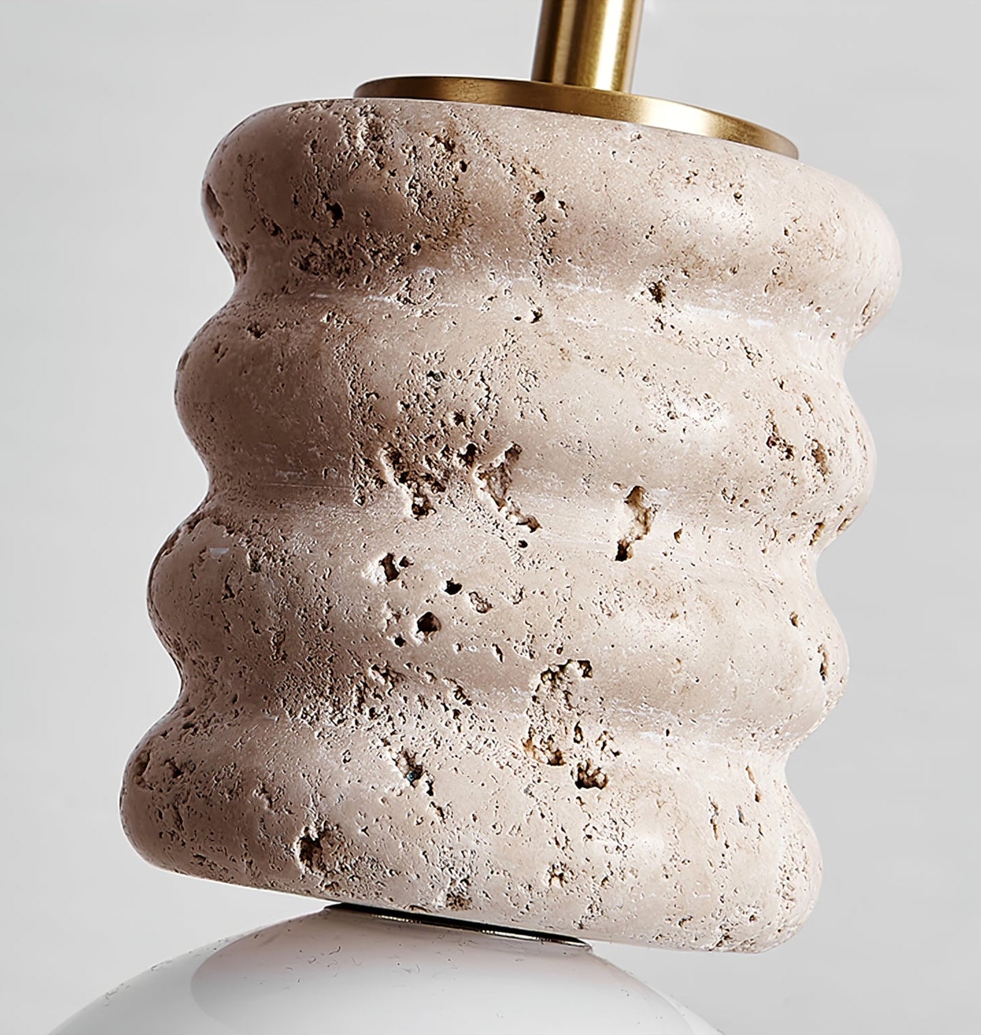 Alvia Travertine Pendant Lamp - Vakkerlight