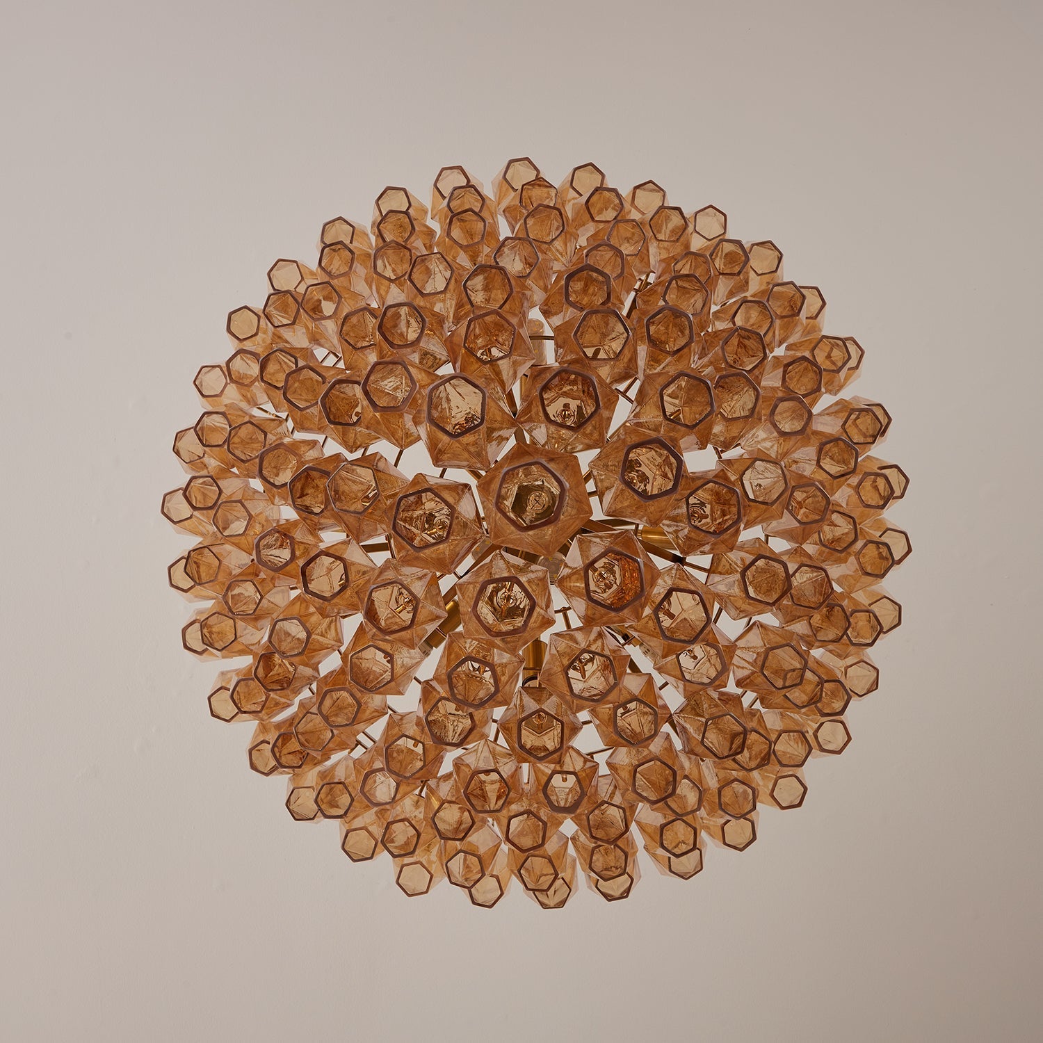 Aurora Chandelier Amber Empire Prism - Letslighting
