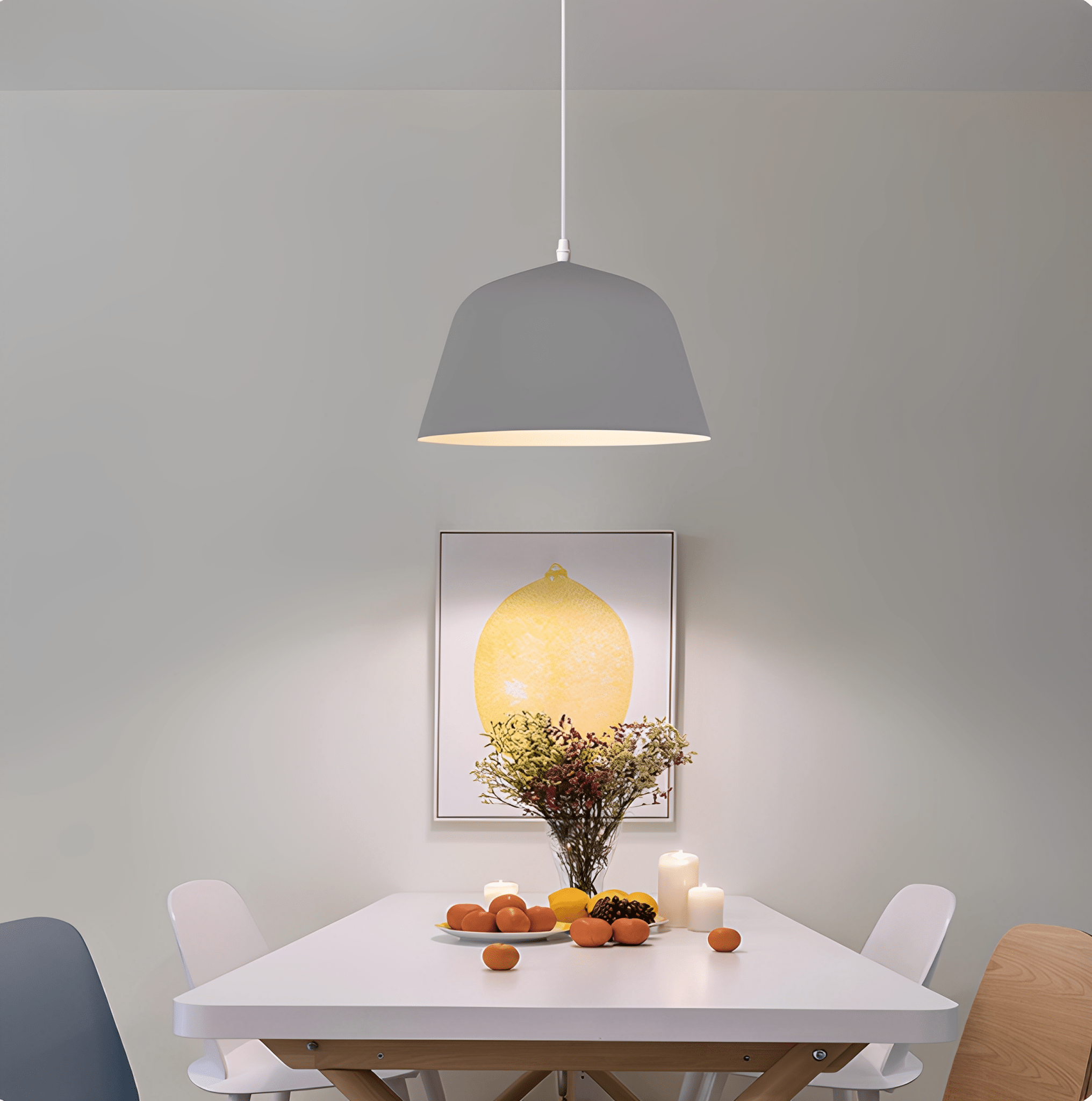 Ambit Moderne Minimaliste Métal Suspension Lumière