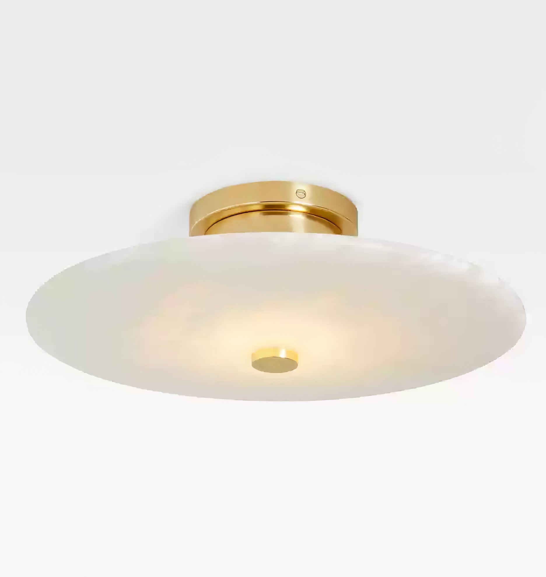 Clio Alabaster Flush Mount Ceiling Light - Letslighting