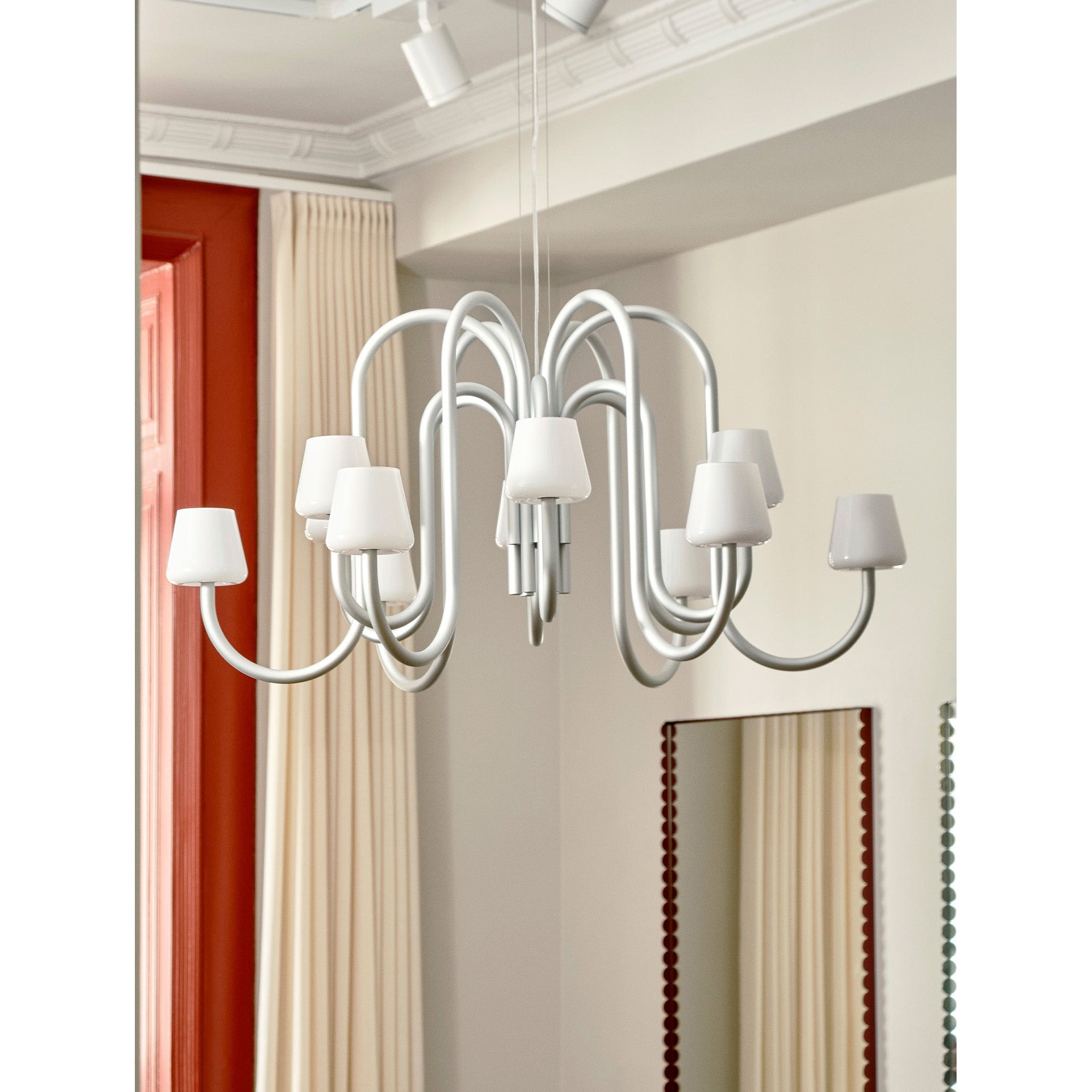 Ostruvyn Modern Premium Glass Chandelier - Lamp Copper