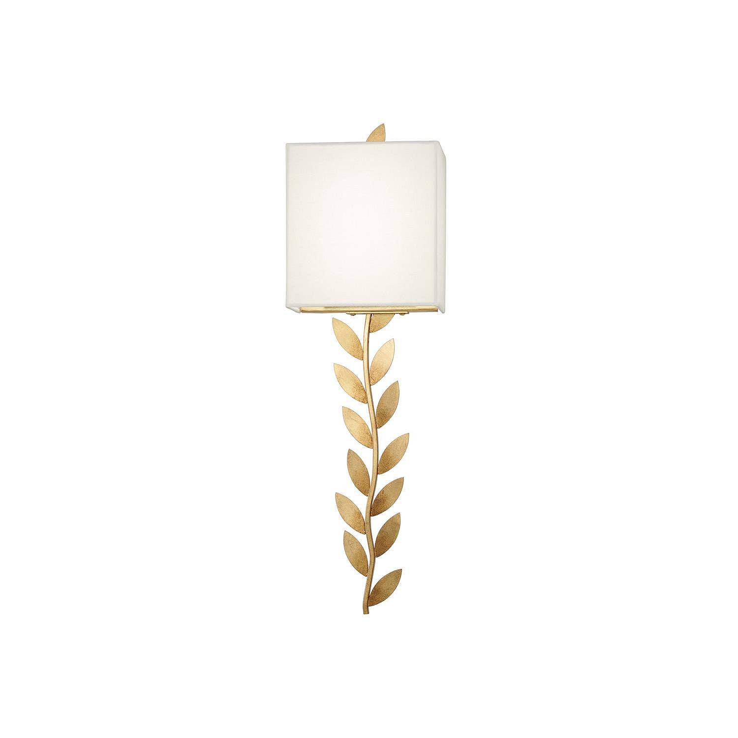 Plotuvyo Modern Minimalist Grove Brass Fabric Metal Wall Lamp - Lamp Copper